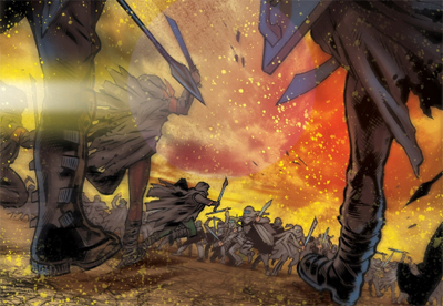 War of the supermen...