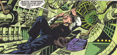 He knows this ship like the back of his hand...