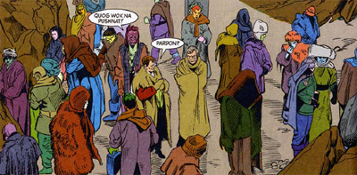 Kirk discovered that Klingon social mixers left a lot to be desired...