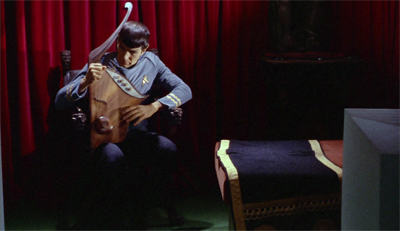 For a private fellow, Spock can't help harping on...
