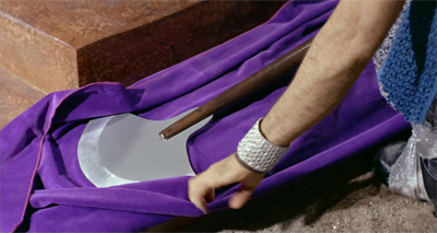 Kirk was immediately aware that this was not a Vulcan garden instrument...