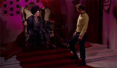 "What's an entity like you doing in a place like this?"