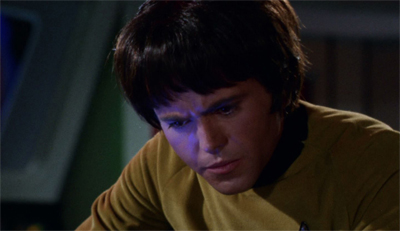 Chekov is wigging out...