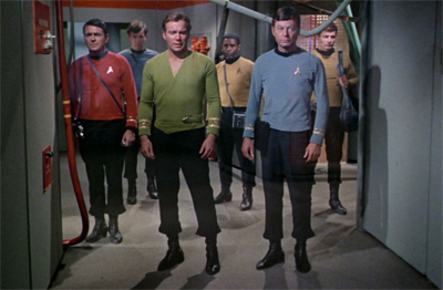 "Boy, they sure to pack a lot of things that can explode into these corridors, don't they?"