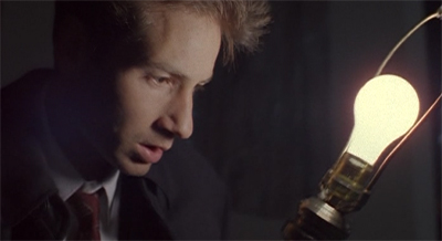 Mulder lightens up...