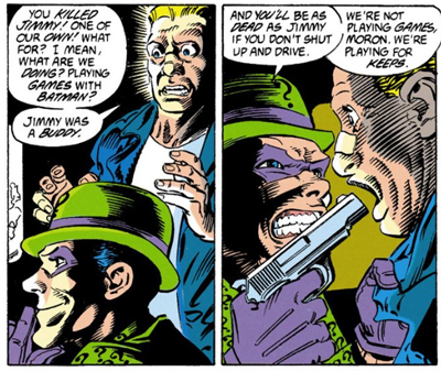 Riddled with bullets, eh?