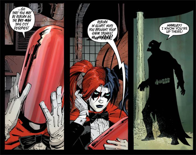 A broken-down Harley...