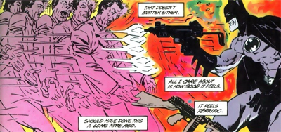 Batman is gunning for crime...