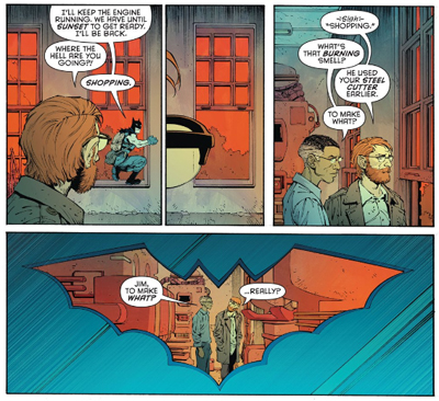 Nah nah nah nah nah nah nah! Bat-brand!