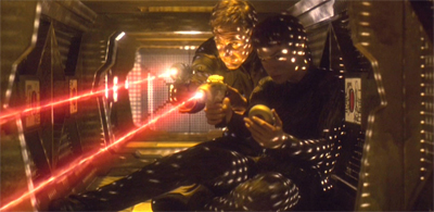 "Warning. Unsafe phaser usage will void warranty." 