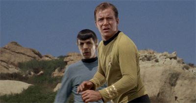 "Quick Spock! Dynamic pose!"