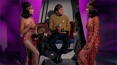 This is what the inside of Chekov's head normally looks like...