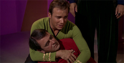 "We really have to stop beaming Scotty down as the only team member in a red shirt..."