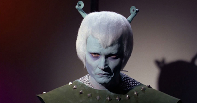 Sadly, the episode doesn't opt for a slow Kubrick-esque pull-back...