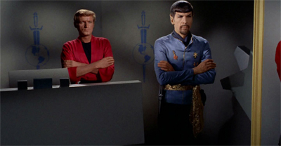 Spock is not amused...