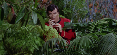 I'm going to be honest, in that shirt, I'd be hiding too...