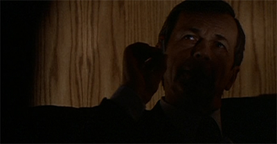 I'm sure he's tickled Pinck to have Mulder looking at a large corporation...