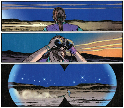 She walked through the desert with a Fox with no name...