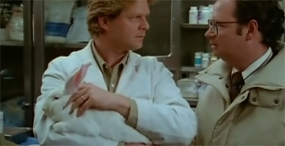 Pulling a rabbit out of a hat, but you'll never guess what they pull out of the rabbit...