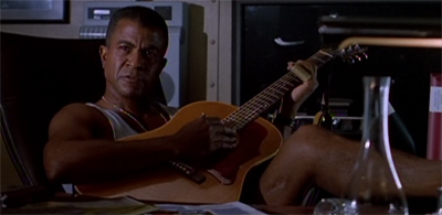 In space, no one can hear you play blues guitar...