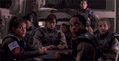 The cards at the table...