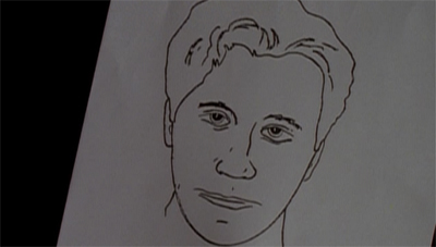 A sketchy character...