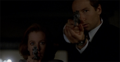 "Scully, you did pack rubber soles, right?"