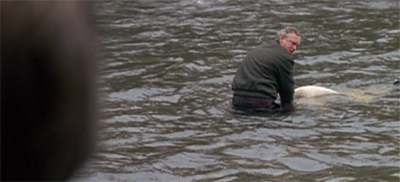 He went down to the river...