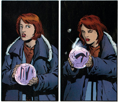 Where's her head at?