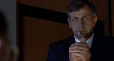 The Cigarette-Smoking Man picked the wrong week to try to cut back...