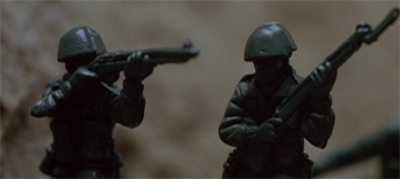 Toy soldiers...