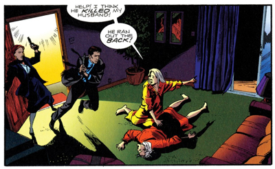 A spirited chase scene...