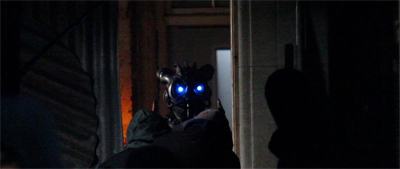 Killer robot from outer space!