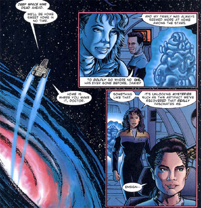 Deep space nine, the not-so-final frontier...