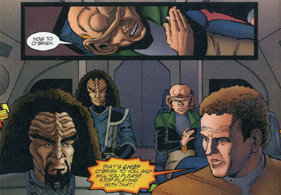 "Quit screwin' around back there!"