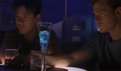 "What is it?" "It is... it is blue."