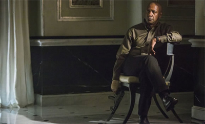 The edge of his seat...