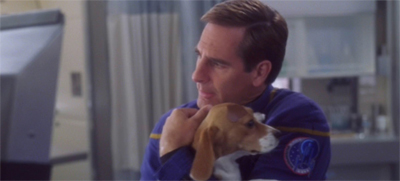 A captain and his dog...