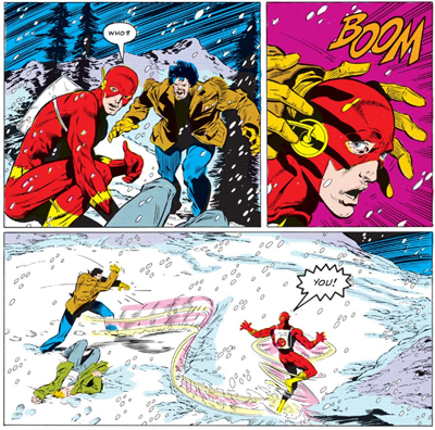 Vandal almost dealt the Flash a crushing defeat...