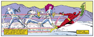 Running circles around the enemy...