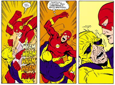 Bane finds it much easier to do this sort of thing over the knee...