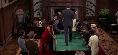 "It's a very difficult job and the only way to get through it is we all work together as a team. And that means you do everything I say."