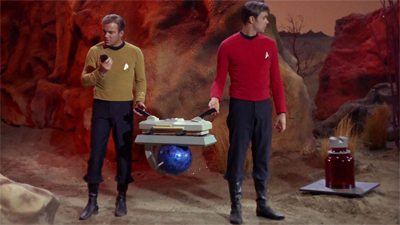 Despite being informed that he only has a 50/50 chance of survival, Kirk is surprisingly confident about his chances...