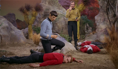 "Doctor McCoy is not here, but I seem pretty confident in making a declaration, Captain."