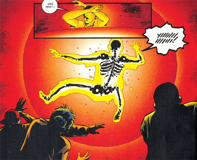 That'll teach him to try to swear in X-Files comic...