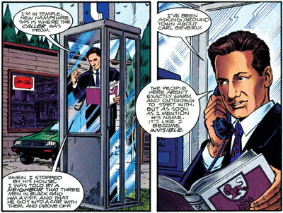 Mulder phones home...