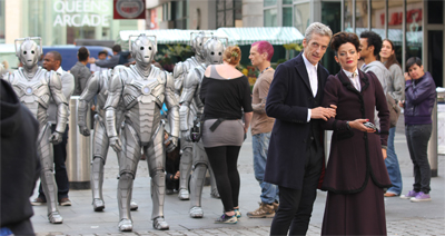 "Hm. It used to be a lot easier to inspire terror. Time was five Cybermen marching around St. Paul's Cathedral..."