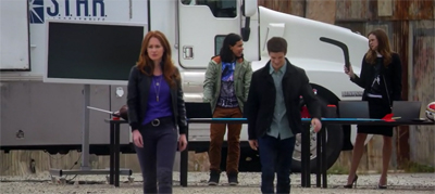 Captain Boomerang reference!