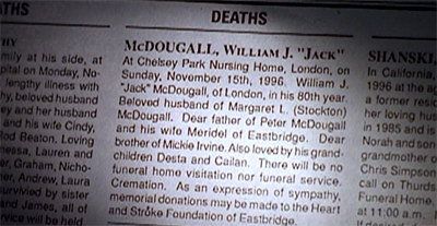 Dead to the world...