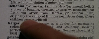 Gotta get to Gehenna...